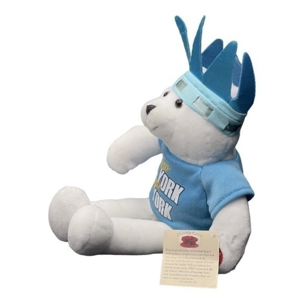 New York Statue of Liberty Bear Plush 12.5